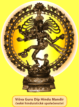 Česká hinduistická náboženská společnost [ velké logo ]